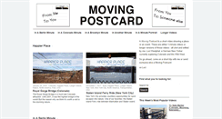 Desktop Screenshot of movingpostcard.com